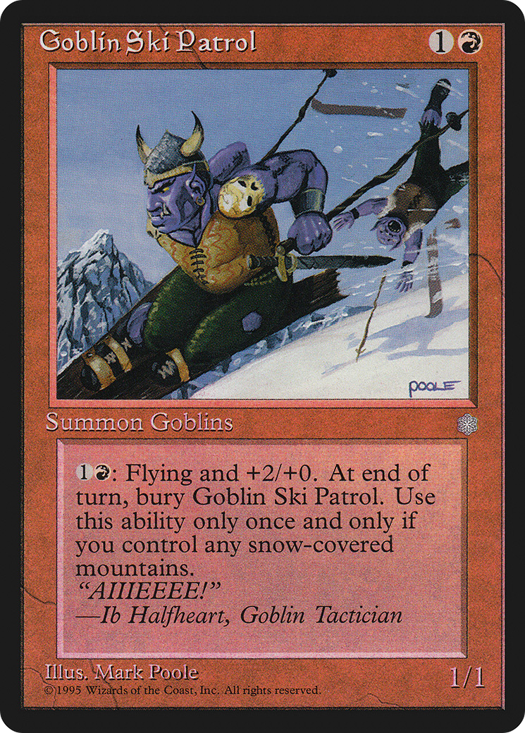 Goblin Ski Patrol (ICE-) - Ice Age