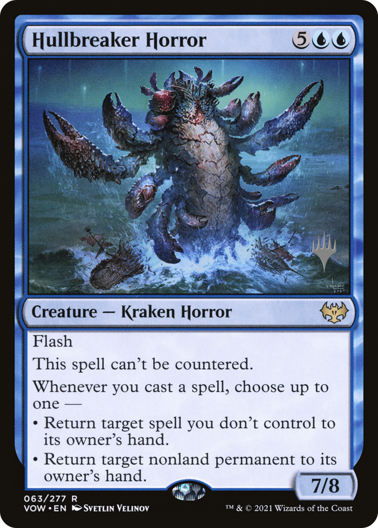 Hullbreaker Horror (PPONE-724) - Innistrad: Crimson Vow Promos Foil
