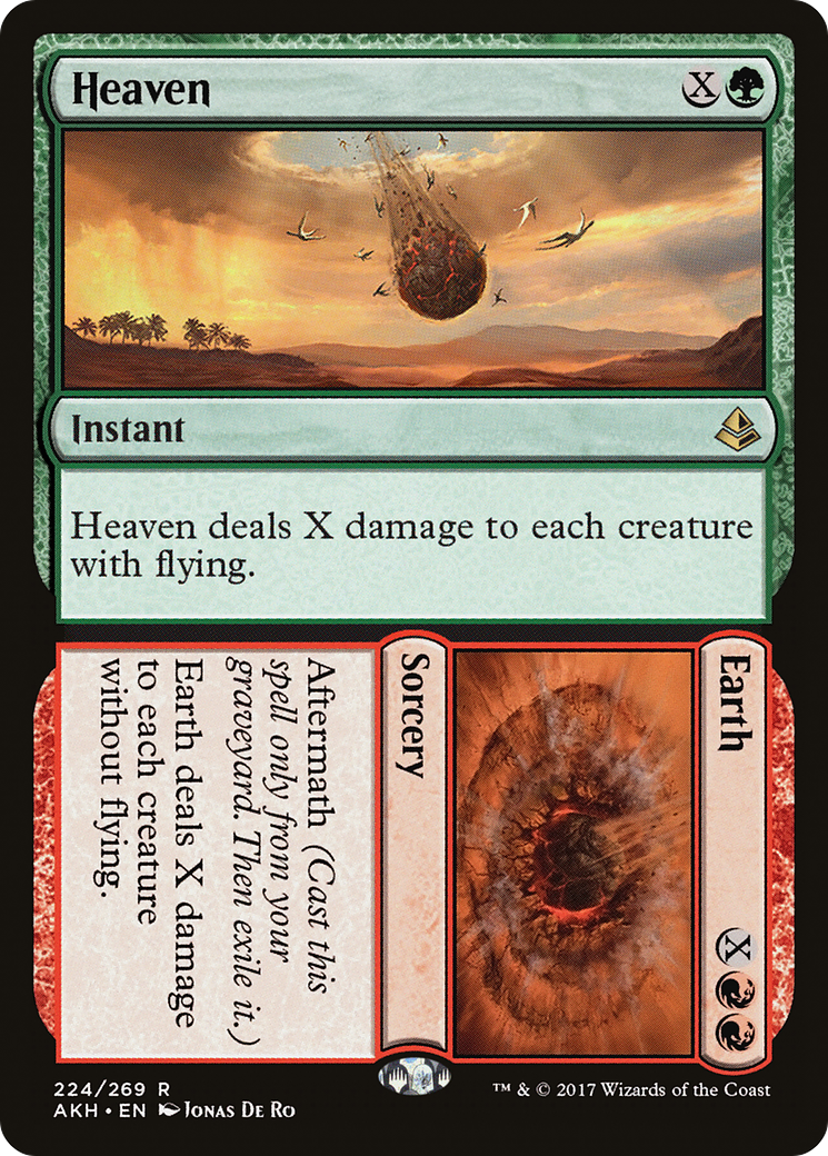 Heaven // Earth (AKH-224) - Amonkhet