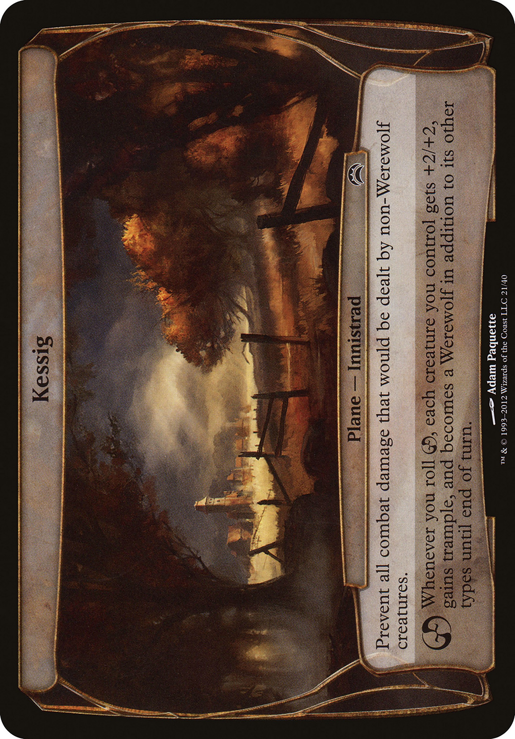 Kessig (Planechase 2012) (OVER-021) - Planechase 2012 Planes Foil