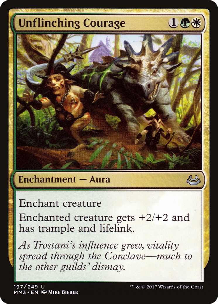Unflinching Courage (MM3-197) - Modern Masters 2017