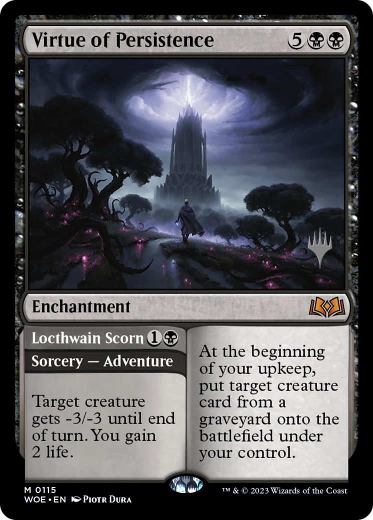 Virtue of Persistence (PPWOE-115) - Wilds of Eldraine Promos