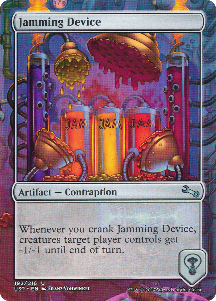 Jamming Device (UST-192) - Unstable (Borderless) Foil