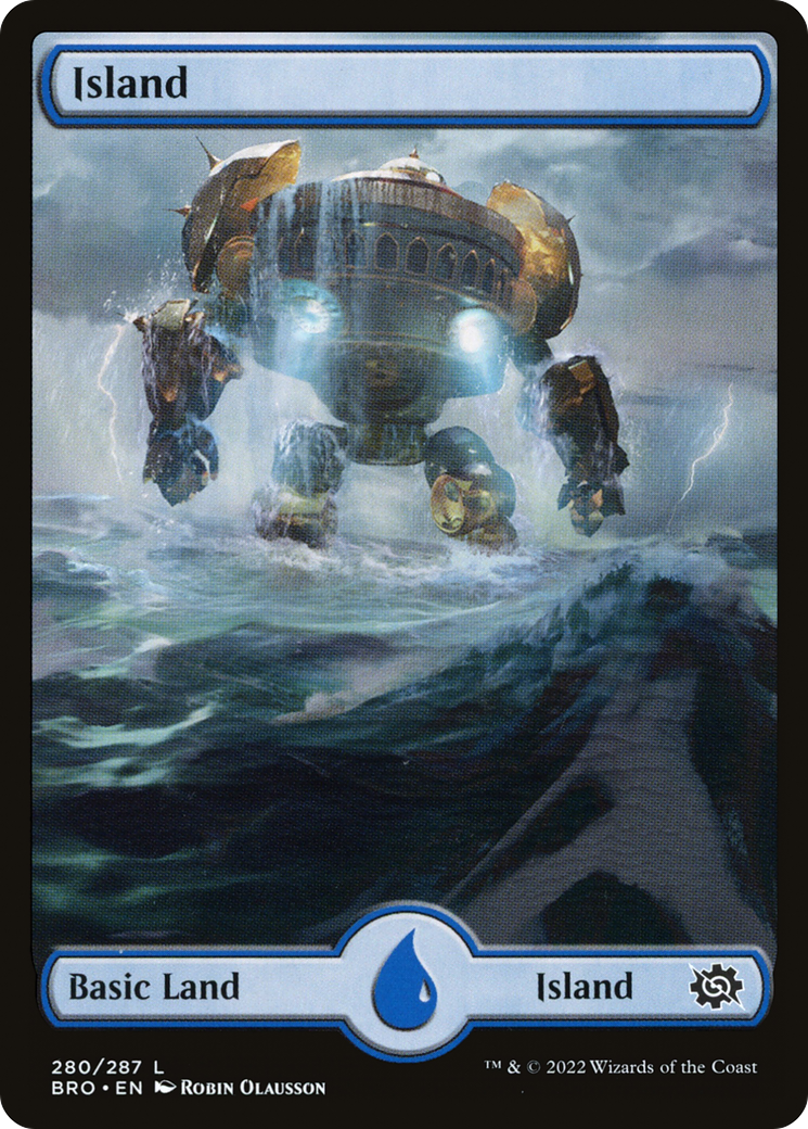 Island (280) - Full Art (BRO-280) - The Brothers' War