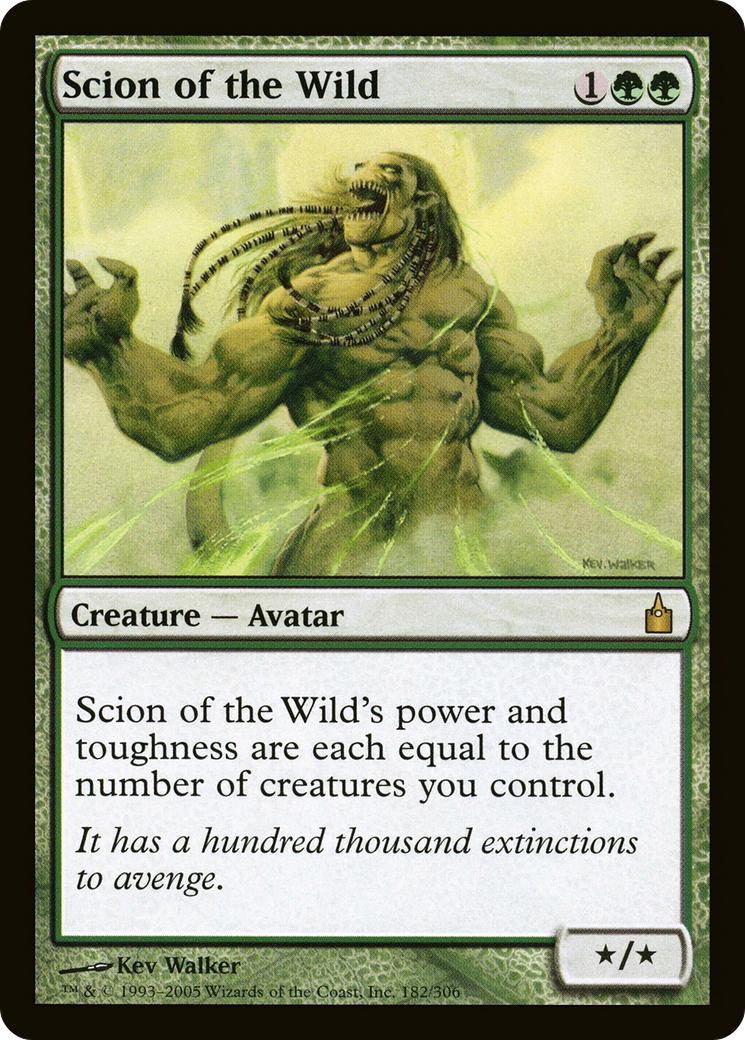 Scion of the Wild (RAV-182) - Ravnica: City of Guilds