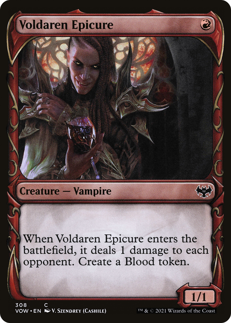 Voldaren Epicure (Showcase) (VOW-308) - Innistrad: Crimson Vow: (Showcase)