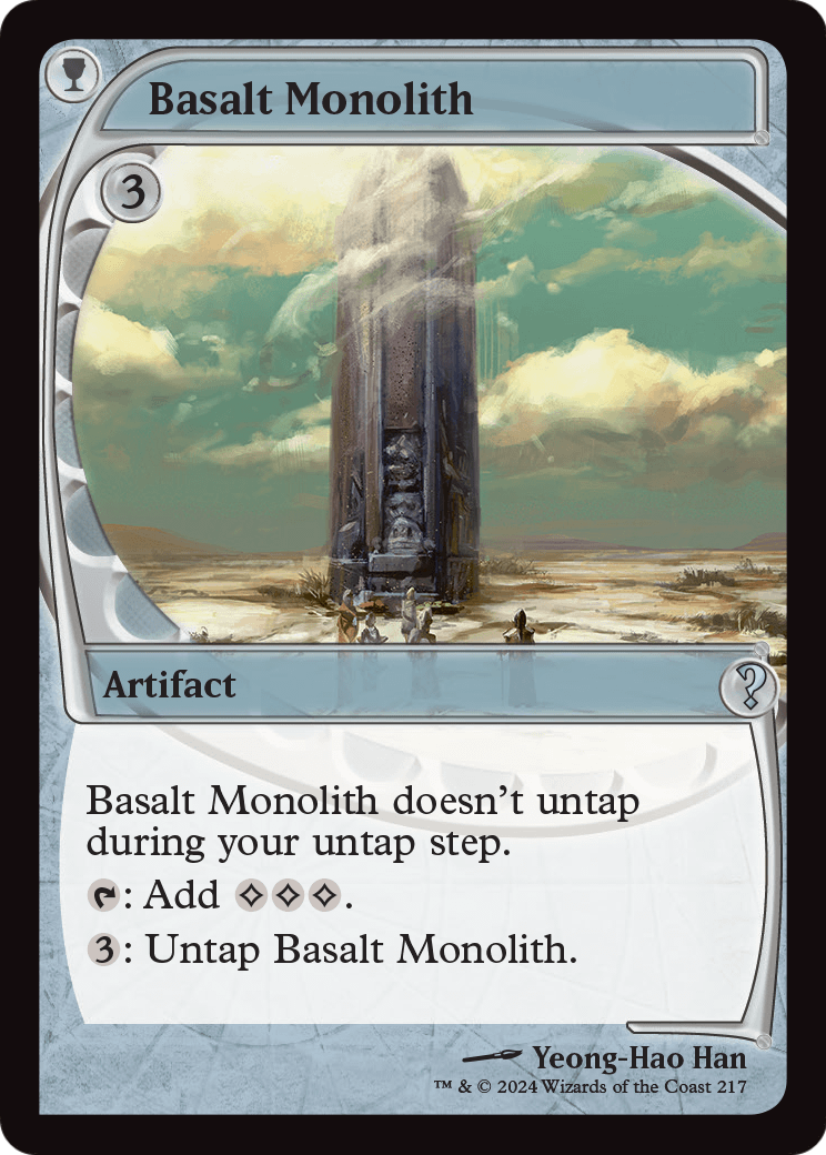 Basalt Monolith (Future Sight) (MB2-217) - Mystery Booster 2