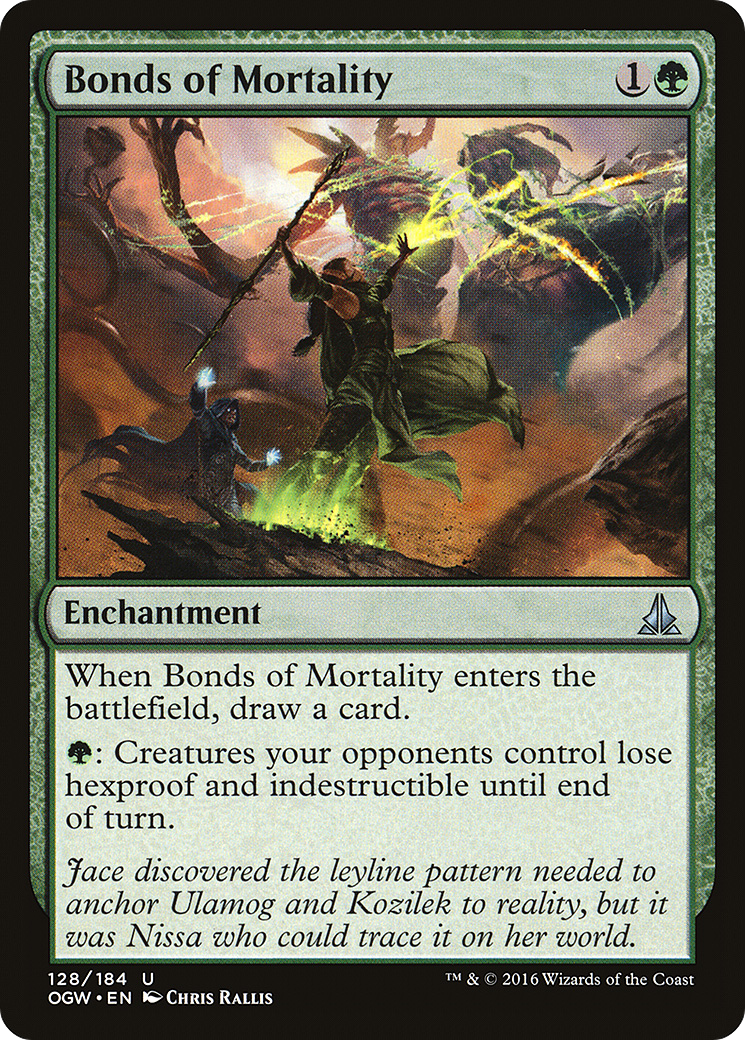 Bonds of Mortality (OGW-128) - Oath of the Gatewatch Foil