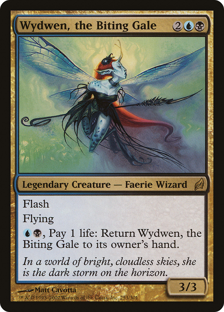 Wydwen, the Biting Gale (LRW-253) - Lorwyn Foil
