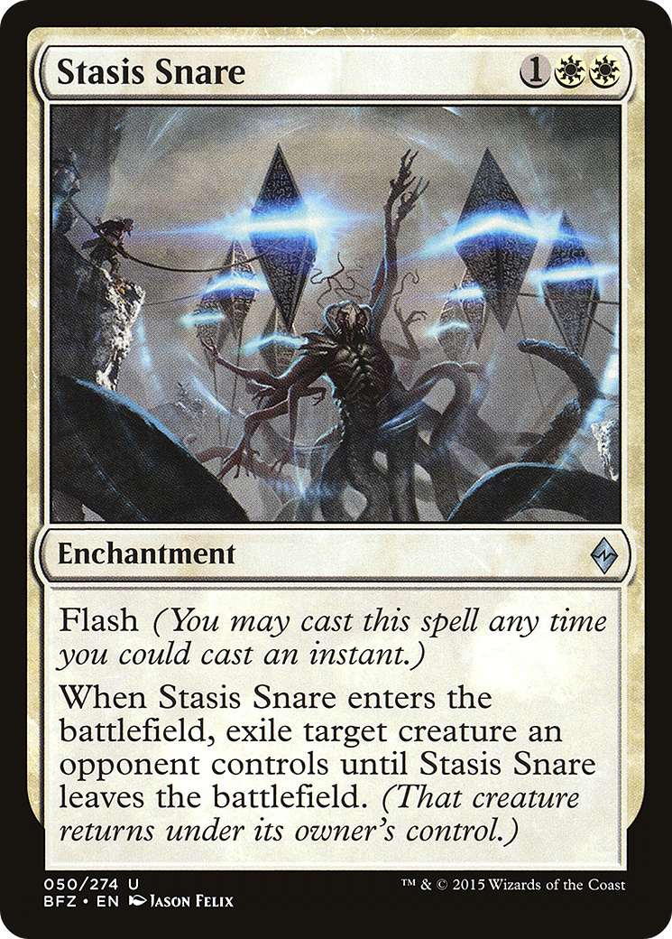 Stasis Snare (BFZ-050) - Battle for Zendikar