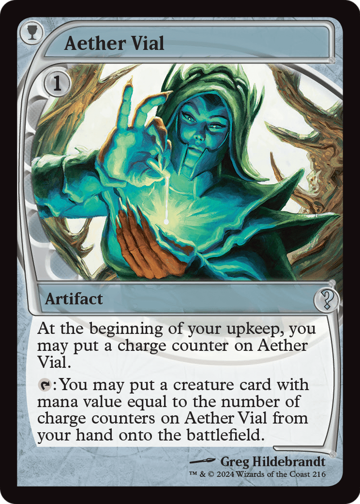 Aether Vial (Future Sight) (MB2-216) - Mystery Booster 2