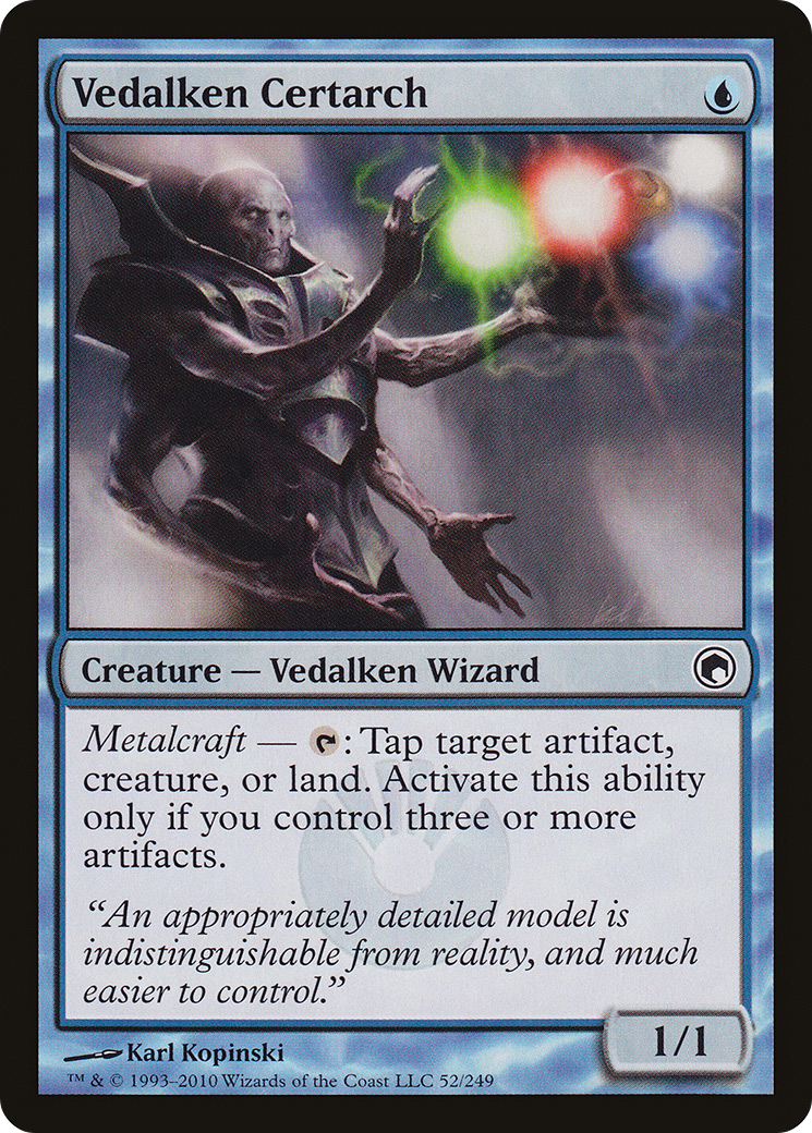 Vedalken Certarch (SOM-052) - Scars of Mirrodin