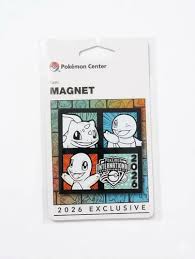 Pokemon Center - Imán Starters 2026