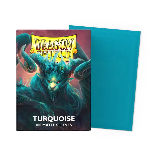 Micas Dragon Shield - Matte Turquoise