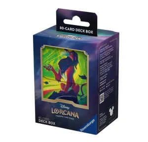 Lorcana 80-card Deckbox Scar