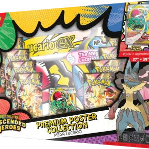 Pokémon TCG: Ascended Heroes - Mega Lucario Premium Poster Collection