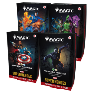 (PREVENTA) MTG: Marvel Super Heroes - Commander Deck Display